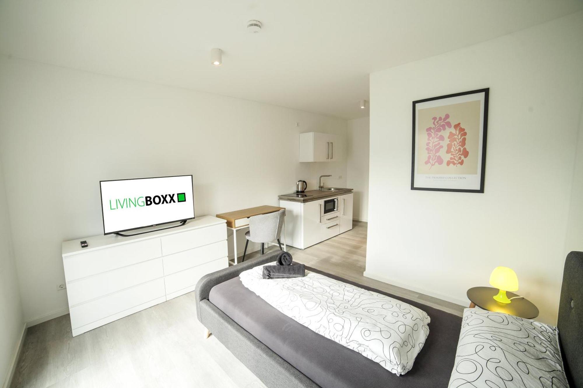 Livingboxx Karlsruhe - Messe I Neuwertige Apartments Mit Kueche Rheinstetten Esterno foto